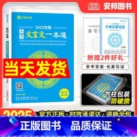 中考文言文一本通 初中通用 [正版]木牍中考2025安徽中考文言文一本通初一初二初三文言文全解初中语文专项训练七八九年级