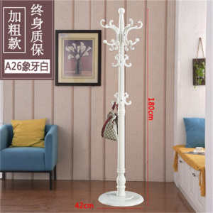 豫亨(YU HENG)办公家具欧式衣帽架卧室衣架落地实木衣架落地衣帽架挂衣架