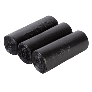 欧思卓 平口点断式垃圾袋 OSZ-A4550 45*50cm 4g 加厚 30个/卷 黑色