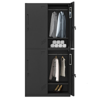 凌迪星黑色4门更衣柜900*500*1850mm台