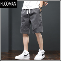 HLCOMAN夏季短裤男潮牌ins宽松5分外穿大裤衩男士中裤薄款休闲五分裤