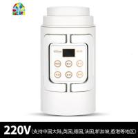 电热烧水壶迷你旅行折叠旅游便携式小型热水杯家用 FENGHOU 220v升级款白色
