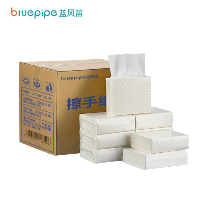 蓝风笛 擦手纸 140抽*20包 箱