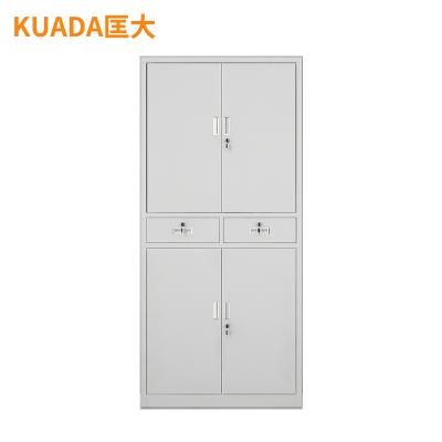 匡大 铁皮文件柜办公资料柜中二斗钢柜