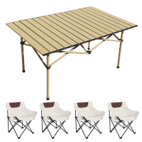 原环 户外折叠桌椅 一桌四椅 组