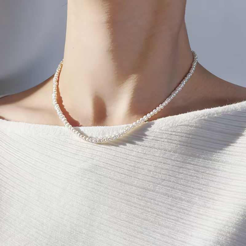 北京黄金女士珍珠项链日韩风格时尚优雅长辈礼物精选设计