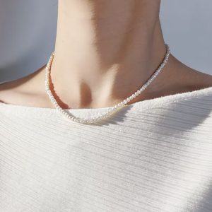 北京黄金女士珍珠项链日韩风格时尚优雅长辈礼物精选设计