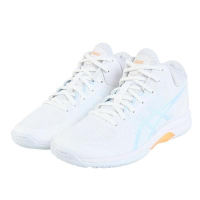 ASICS/亚瑟士女士篮球鞋速干透气专业支持减负运动鞋白蓝