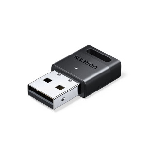 绿联蓝牙适配器USB 适用台式机笔记本连接手机无线蓝牙耳机音响鼠标 5.3-方块型 35995