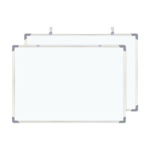 Keysomly超大银框双面磁性白板35*50cm H型支架创意办公神器