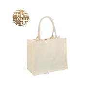 东纺拾光 DF2029 小号帆布立体托特包底32侧12高24cm 1个