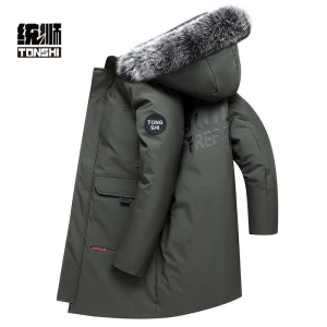 统狮中长款羽绒服男 420-4 件