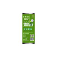 敏胤 MSB002 50*60 密实型点段式背心垃圾袋 黑色 30PC/卷