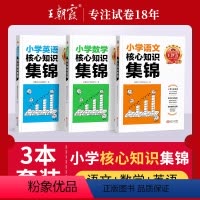 [必买3本]小学核心知识集锦语文+数学+英语 小学通用 [正版]2024新版小学核心知识集锦语文数学英语知识大盘点一二三