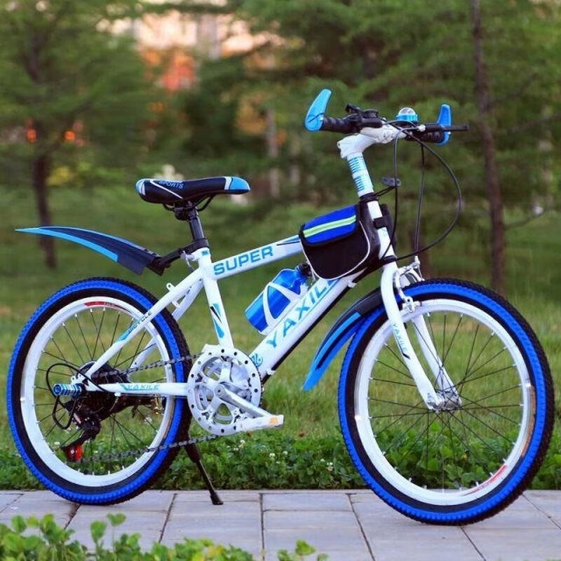 单车中学生越野山地变速碟刹自行五年级三初小女高大男降牌