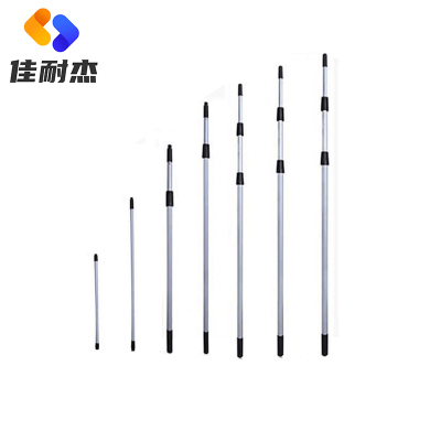 佳耐杰 铝合金伸缩杆擦玻璃延长杆 单节1.2m/根