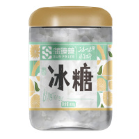 蒲臻善冰糖颜色纯净透亮气味香甜口味清甜不腻冰糖450g