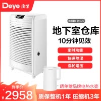 德业(Deye)工业除湿机350㎡家用DY-6105EB 大功率抽湿机别墅地下室除湿器仓库车间配电房除潮吸湿器