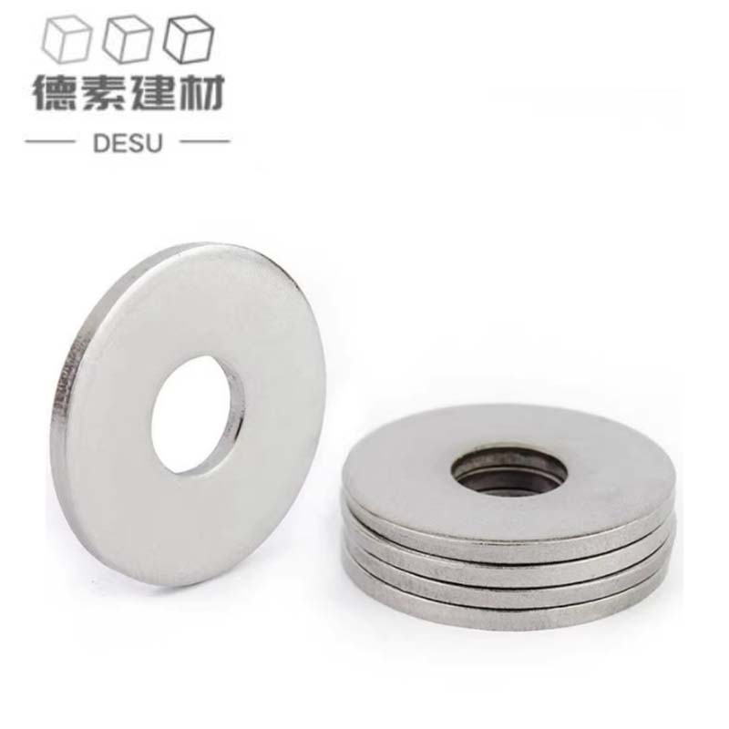 德素 不锈钢平垫圈 平垫片 M10*20*2/个