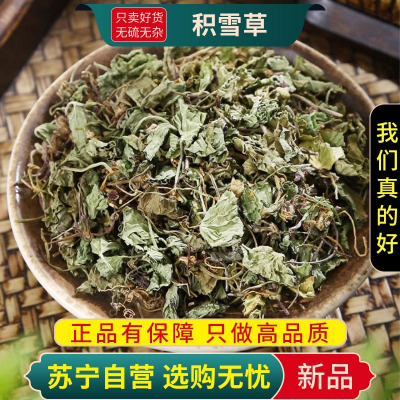 甄选积雪草100克干货新货正品地钱草崩大碗马蹄草雷公根蚶壳草干货