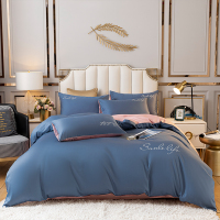 婵思 水洗棉S双拼洛卡棉三件套