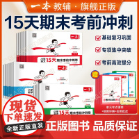 [一本]期末冲刺100分15天考前冲刺 一二年级三四五六年级下册语文数学英语期末测试卷人教北师版小学生同步单元练习册期末