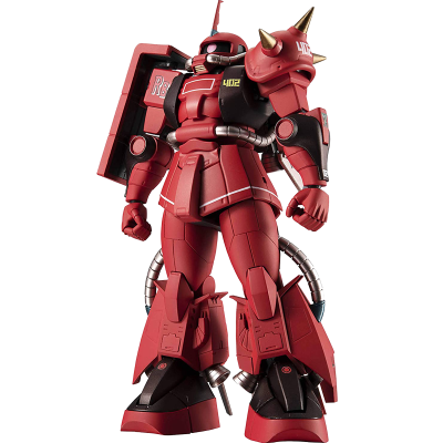 万代ROBOT魂R魂成品高达模型手办摆件扎古渣古元祖敢达钢弹扎古真红闪电强尼专用机