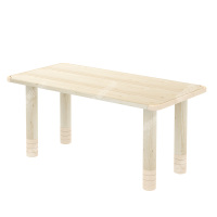 华森葳儿童家具 童话王国实木6人桌