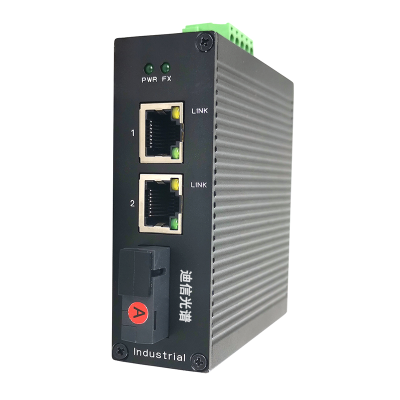 迪信光谱 工业以太网光电转换器百兆光口FC2电口收发器 OYD-M1102 台