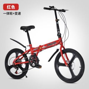 折叠自行车男女士22寸超轻便捷上班代步大学生变速单车鳯同款