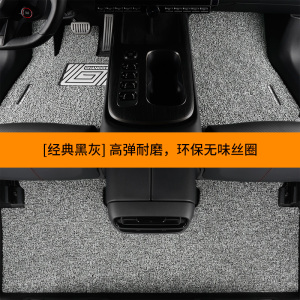 汽车定制丝圈专车专用脚垫易清洗防脏全车地毯地垫加厚 防水 车垫