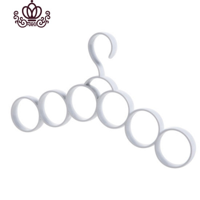 封后围巾架圈圈衣架多功能皮带丝巾架子家用挂领带腰带收纳