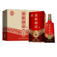 [酒厂自营]酒祖杜康9窖区500mL*6瓶整箱装50度批发浓香型白酒白酒整箱送礼酒自饮酒中秋春节礼品酒