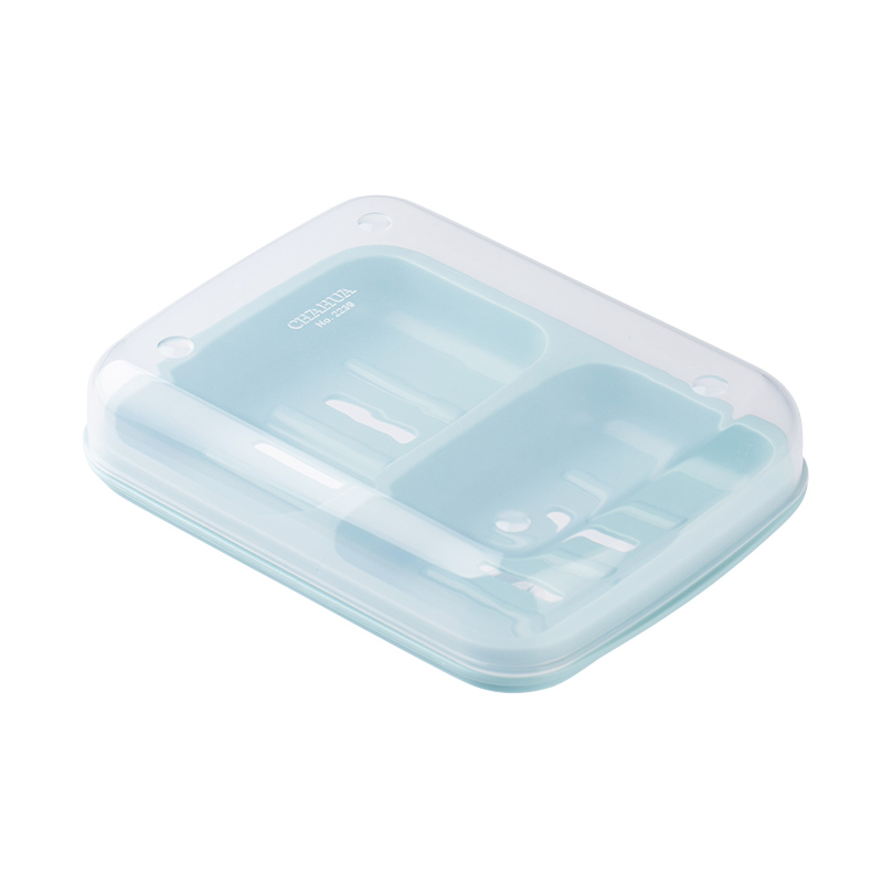 茶花 双体防水皂盒 1个/个