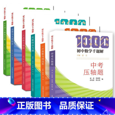 初中数学千题解 反比例与最值问题 初中通用 [正版]初中数学千题解 中考压轴题+一次函数与四边形+二次函数与函数+全等与