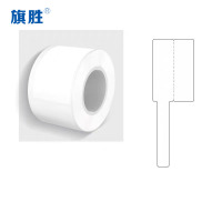 旗胜 线缆标签纸30*45+35mm 蓝色 卷(备用)