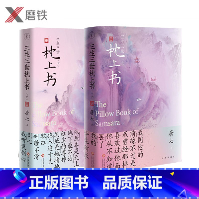 [正版]三生三世枕上书全二册 上下2册唐七公子 东华和凤九的故事 十里桃花姐妹篇 电视剧青春言情穿越仙侠校园小说 图书