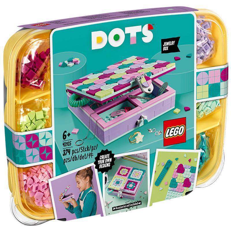 lego乐高dots珠宝盒41915男孩女孩拼插积木玩具