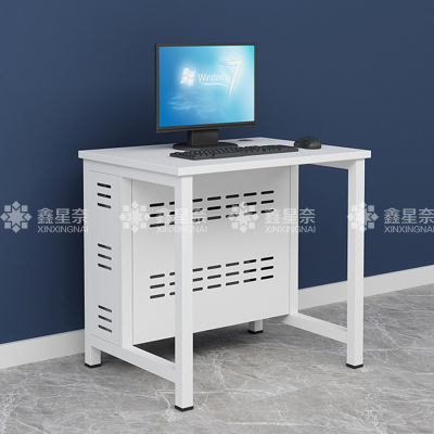 鑫星奈 钢架电脑桌培训桌机房电脑桌学习桌课桌 单人位G款