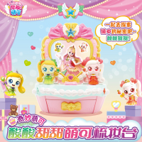 新款奇妙萌可超市女孩玩具爱心系列魔法甜心小屋城堡房子生日礼物