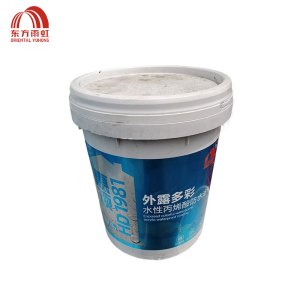 东方雨虹 外露多彩水性丙烯酸防水涂料 HD1981白色 20kg桶