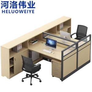 河洛伟业屏风工位双人位 张