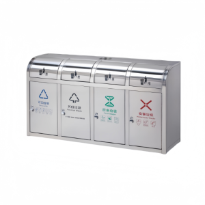 凡礼格户外不锈钢垃圾桶