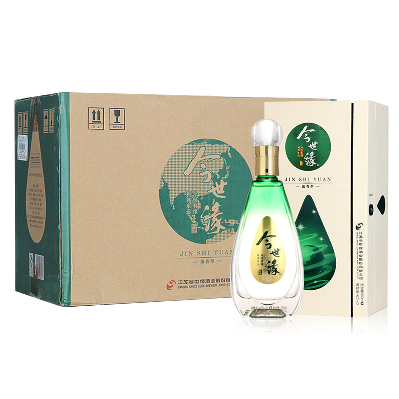 今世缘生态系列江苏白酒 生态地球42度500ml*6瓶