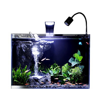 鱼缸生态水族箱时尚创意自循环流水免换水家用客厅中型桌面