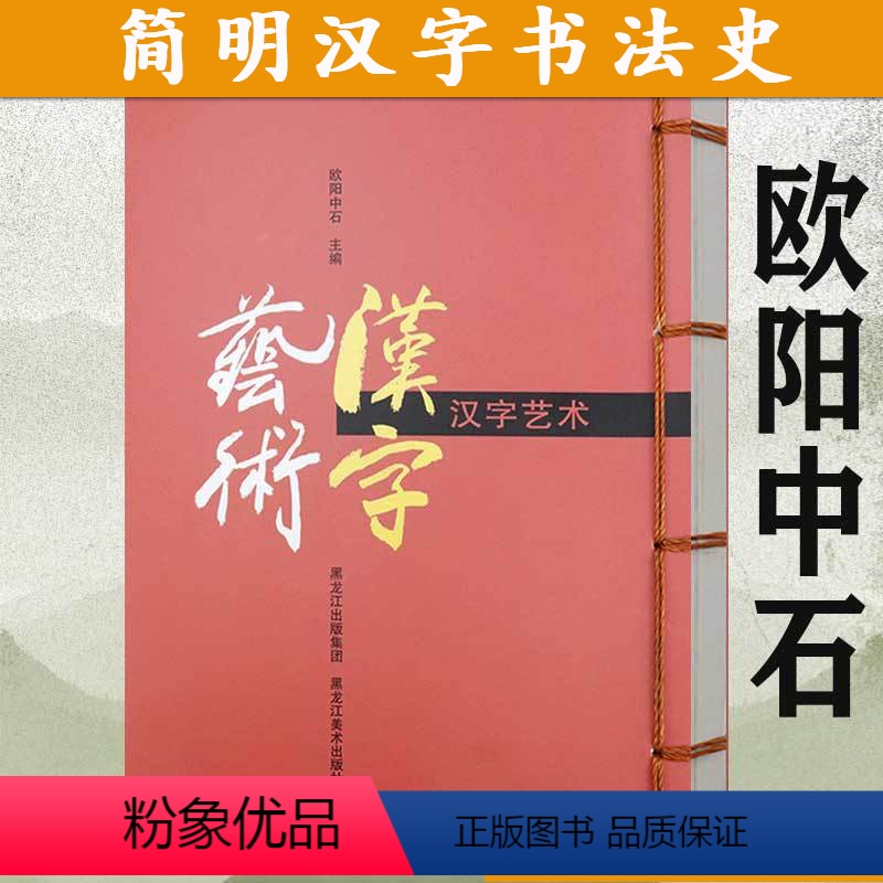 [正版]汉字艺术 欧阳中石新编著中国简明图鉴说谈书法史汉字教程一本写给大家的中国书法理论体系源流十讲之美书籍