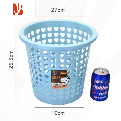 三维工匠[3个装]家用垃圾桶厨房客厅卫生间卧室大号无盖网红办公室纸篓