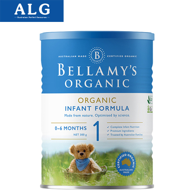 贝拉米(Bellamy’s)有机婴幼儿配方奶粉900g1段1罐澳洲原装进口