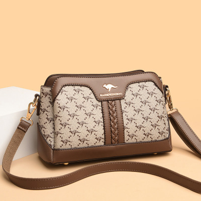 包包女包新款斜挎包女时尚印花女士小方包女单肩包女_423