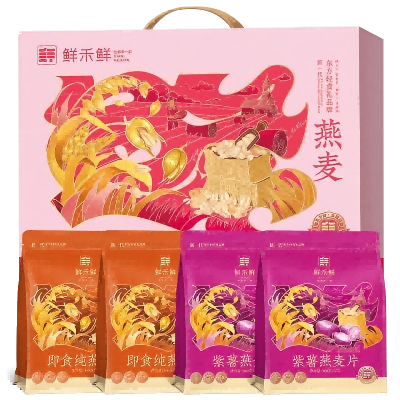 苏宁宜品燕麦片卡健康早餐即食谷物营养美味